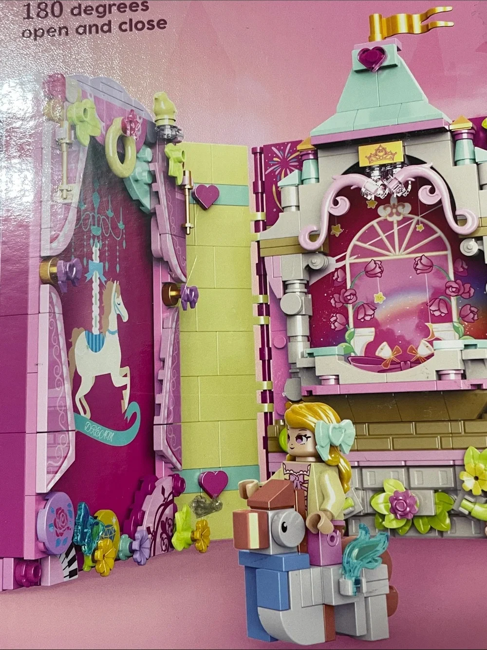 Princess Sweetness Castle Playset - Pink small parts NEW in box ages 8 + cute